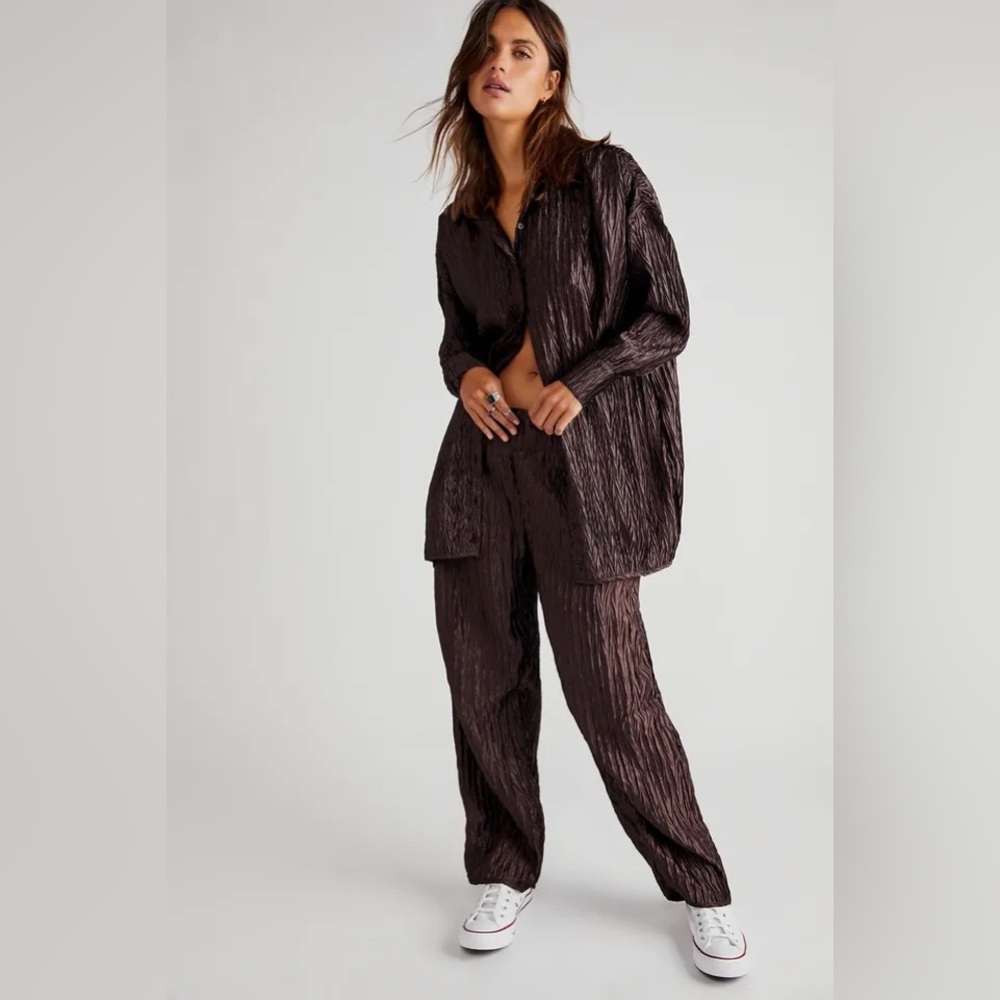 Native Youth Crinkle Plisse Set